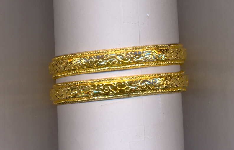 GOLD BANGLE PLAIN FANCY