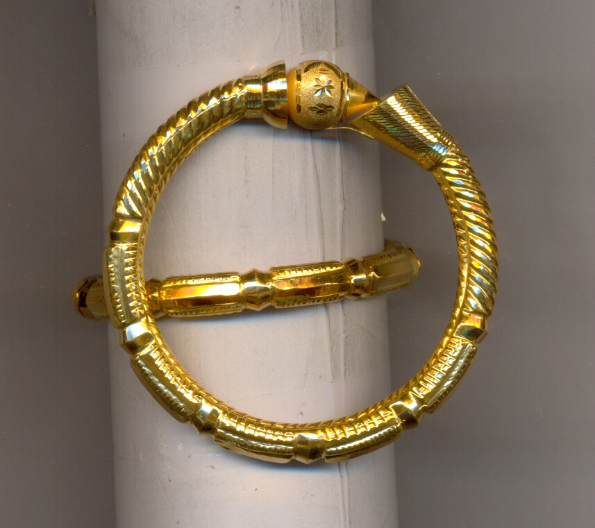 GOLD BANGLE PLAIN FANCY