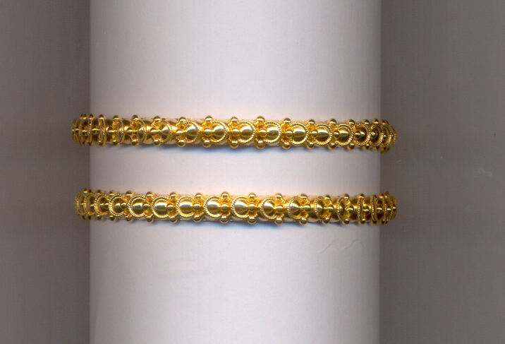 GOLD BANGLE PLAIN FANCY