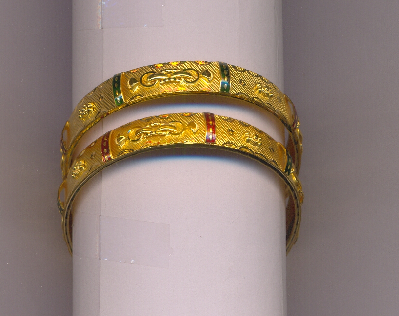 GOLD BANGLE PLAIN FANCY