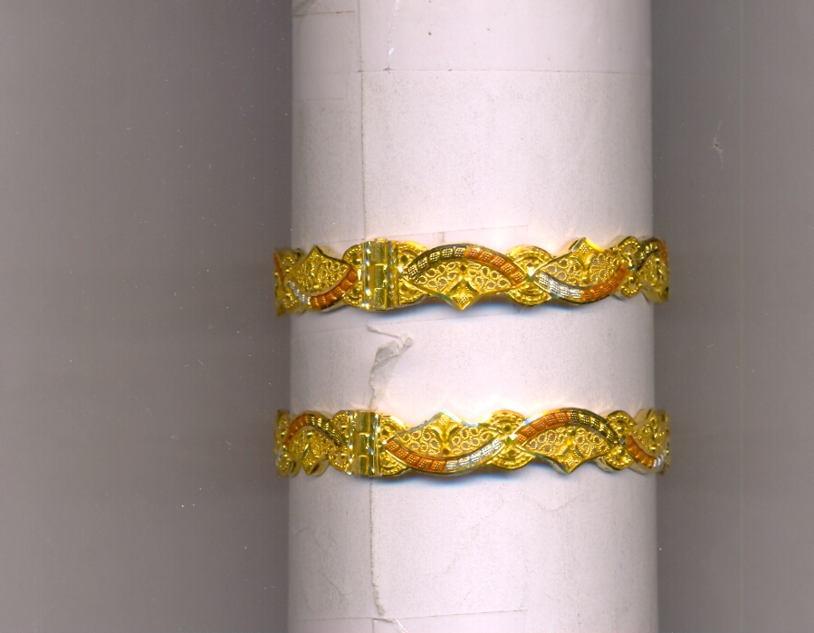 GOLD BANGLE PLAIN FANCY