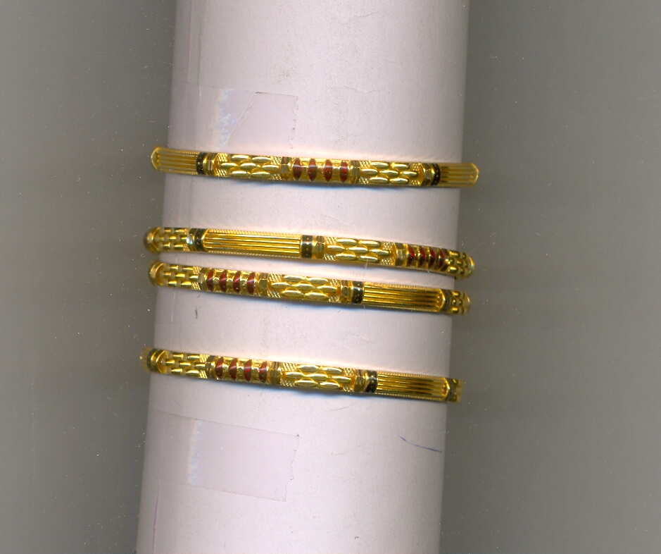 GOLD BANGLE PLAIN FANCY