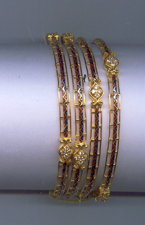 GOLD BANGLE PLAIN FANCY