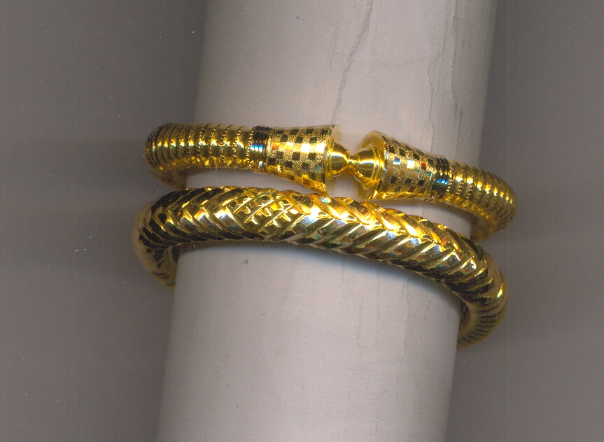 GOLD BANGLE PLAIN FANCY