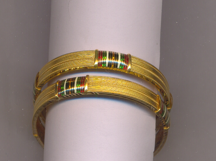 GOLD BANGLE PLAIN FANCY