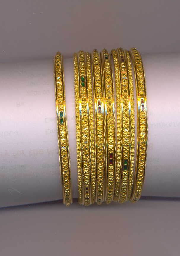 GOLD BANGLE PLAIN FANCY