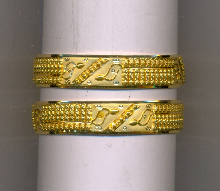 GOLD BANGLE PLAIN FANCY