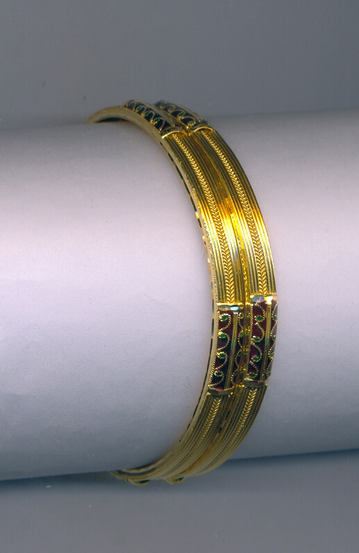 GOLD BANGLE PLAIN FANCY