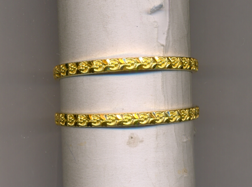 GOLD BANGLE PLAIN FANCY