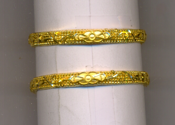 GOLD BANGLE PLAIN FANCY