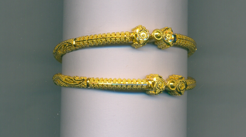 GOLD BANGLE PLAIN FANCY