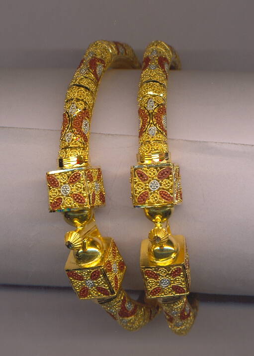 GOLD BANGLE PLAIN FANCY