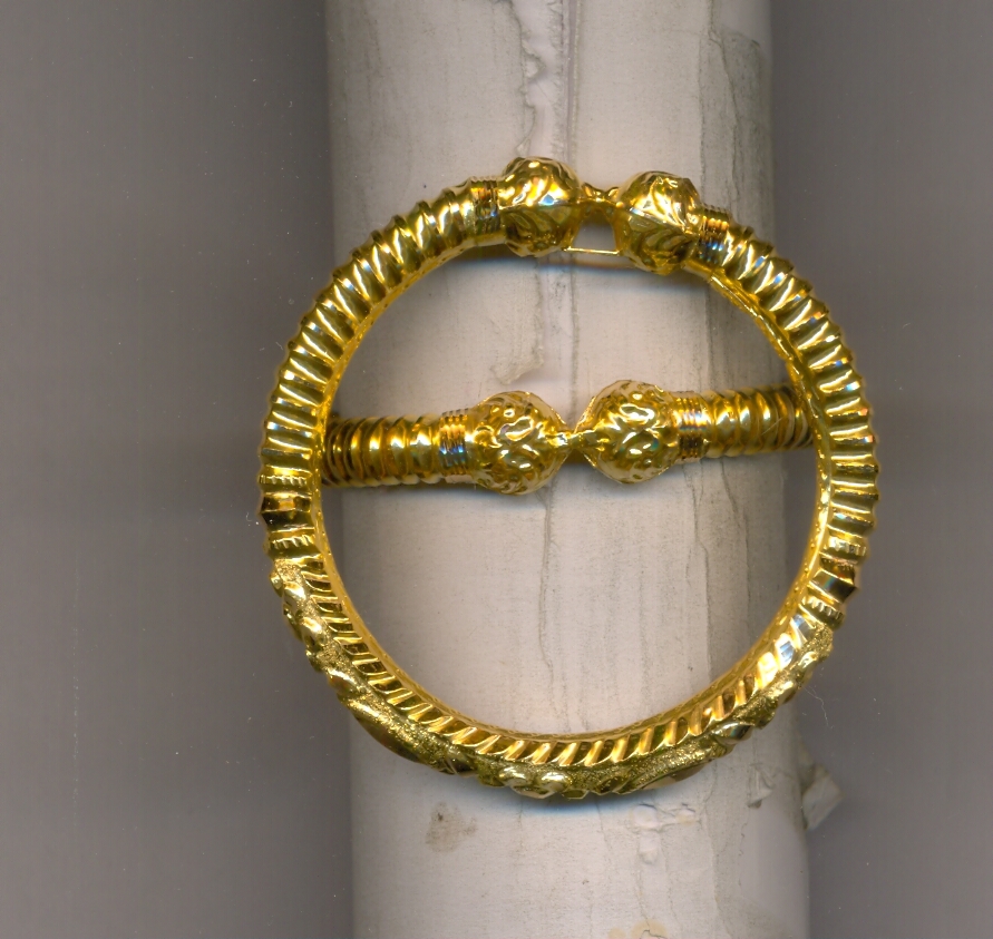 GOLD BANGLE PLAIN FANCY