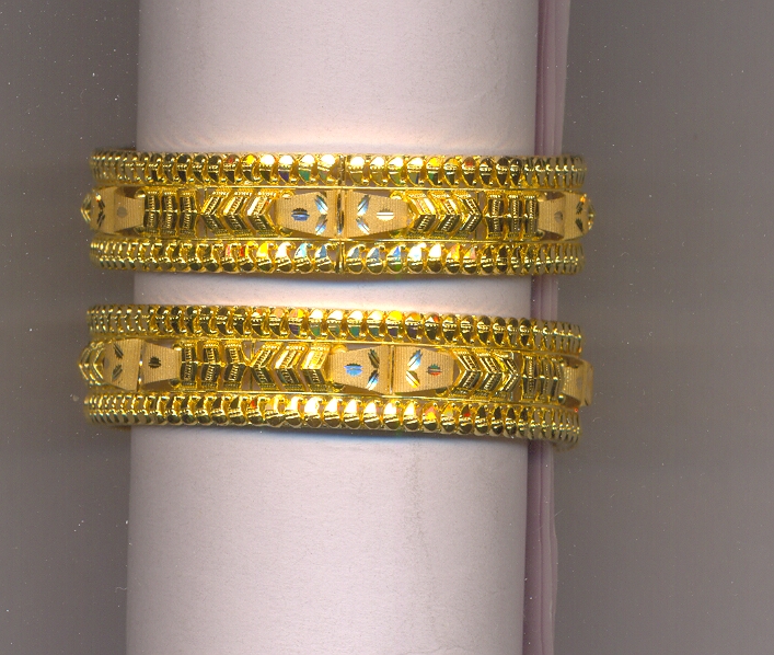 GOLD BANGLE PLAIN FANCY