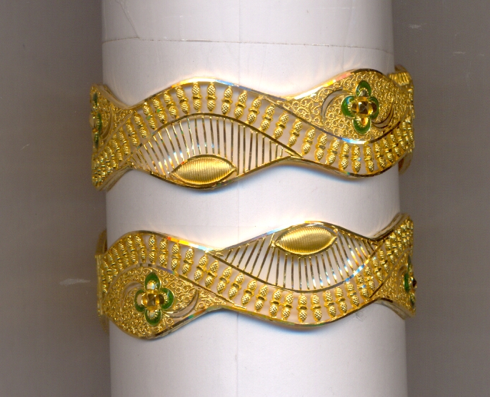 GOLD BANGLE PLAIN FANCY