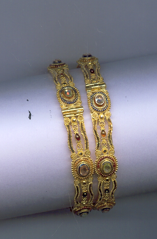 GOLD BANGLE PLAIN FANCY