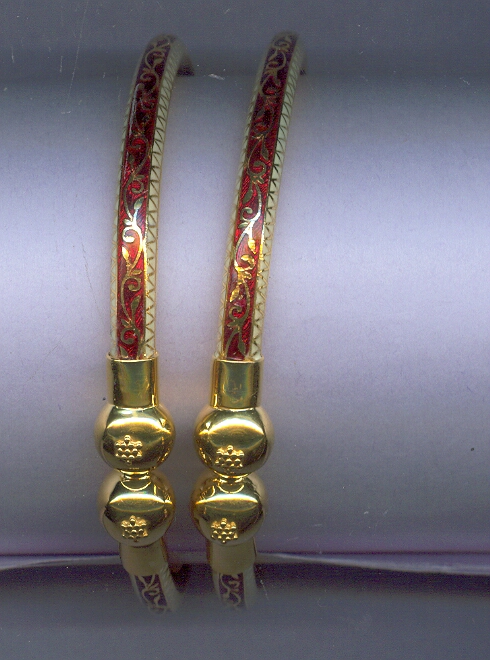 GOLD BANGLE PLAIN FANCY