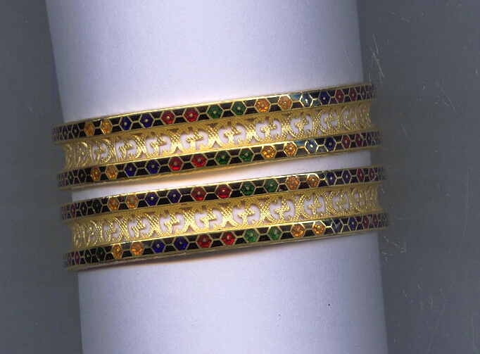 GOLD BANGLE PLAIN FANCY