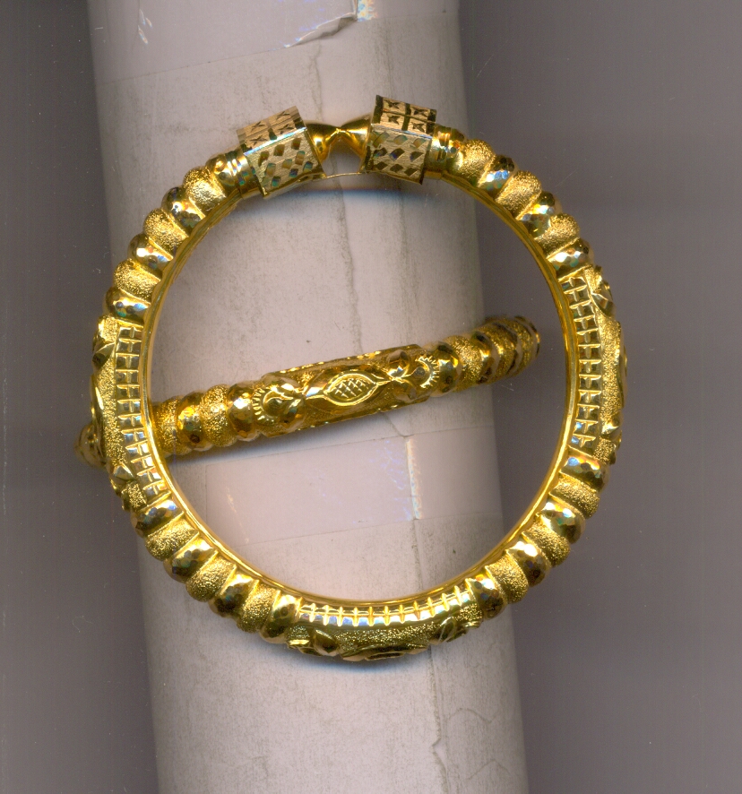 GOLD BANGLE PLAIN FANCY