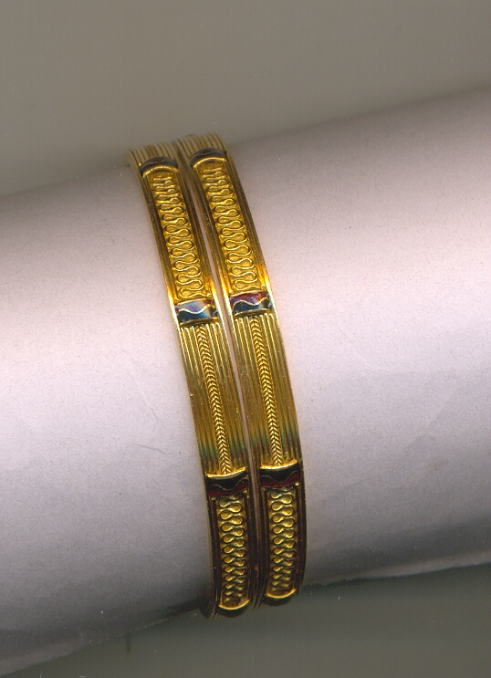 GOLD BANGLE PLAIN FANCY