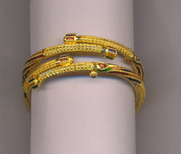 GOLD BANGLE PLAIN FANCY
