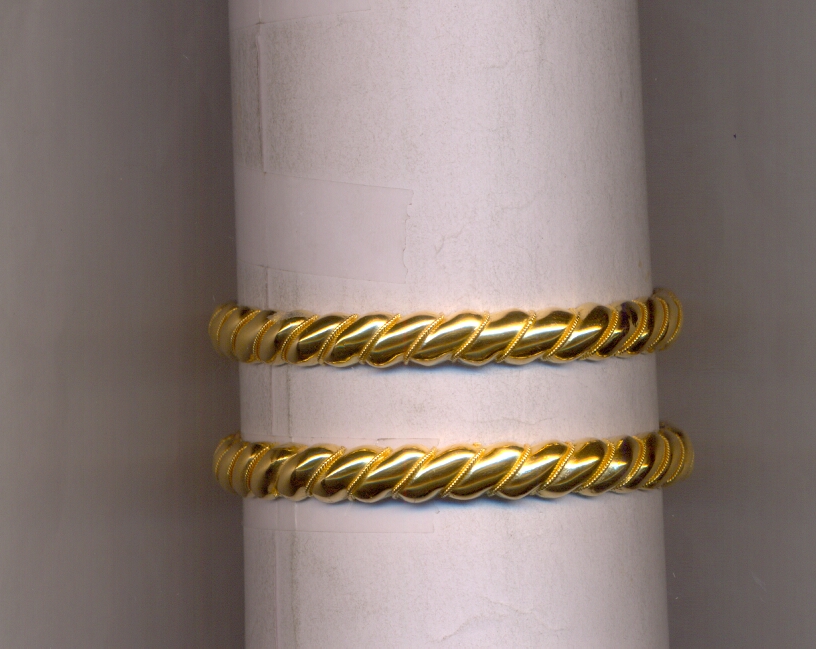 GOLD BANGLE PLAIN FANCY