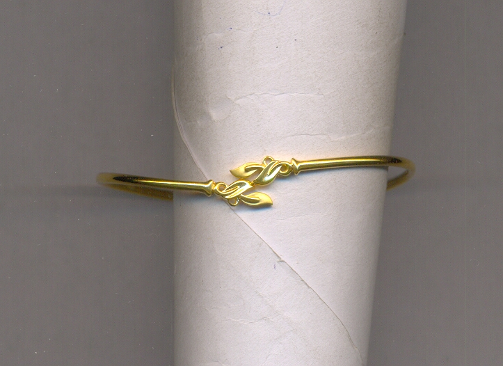 GOLD BANGLE PLAIN FANCY