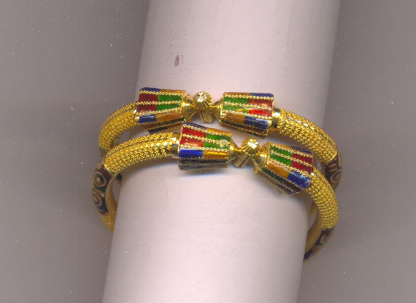 GOLD BANGLE PLAIN FANCY