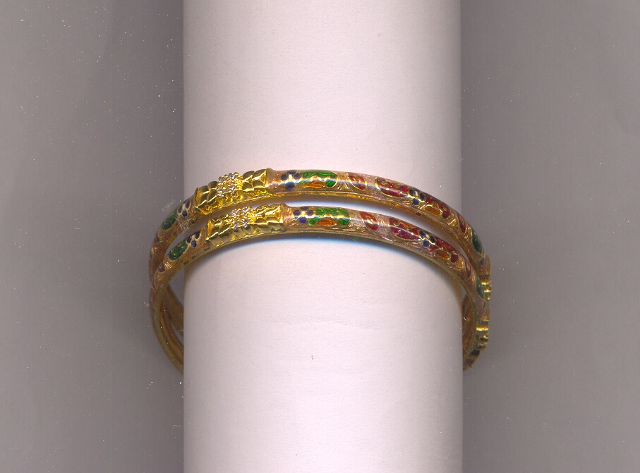 GOLD BANGLE PLAIN FANCY