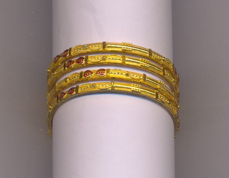 GOLD BANGLE PLAIN FANCY