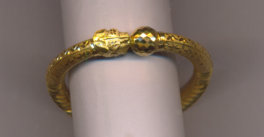 GOLD BANGLE PLAIN GENERAL