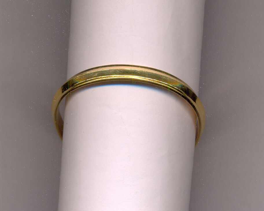 GOLD BANGLE PLAIN GENERAL