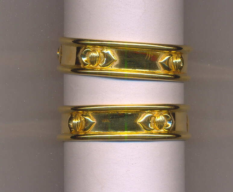 GOLD BANGLE PLAIN GENERAL