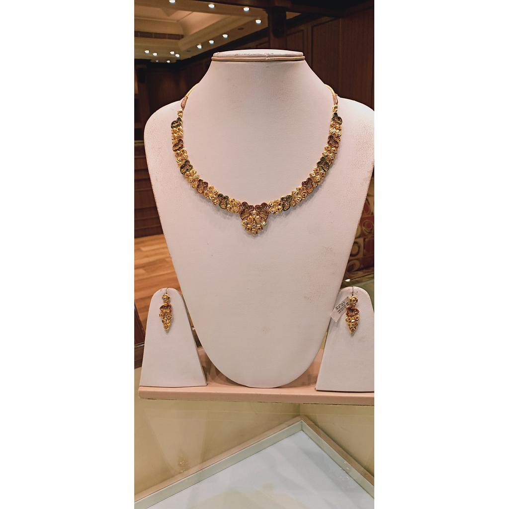 GOLD HALF SET ROUND PLAIN EXCLUSIVE