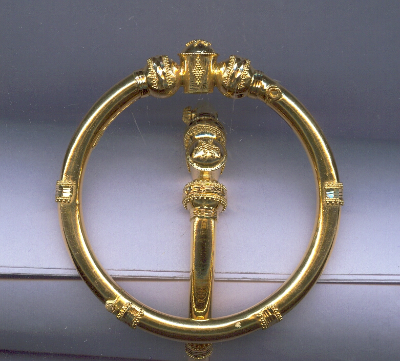 GOLD BANGLE PLAIN GENERAL