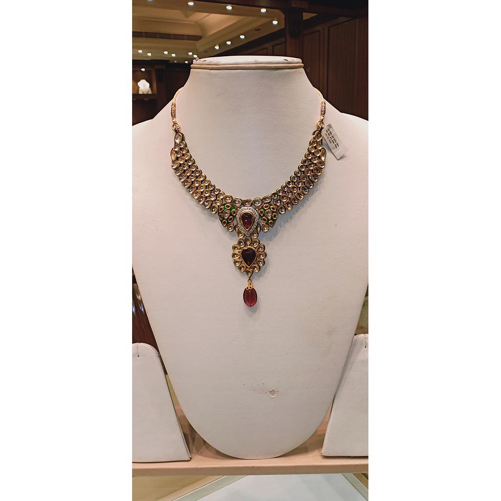GOLD NECKLACE KUNDAN EXCLUSIVE