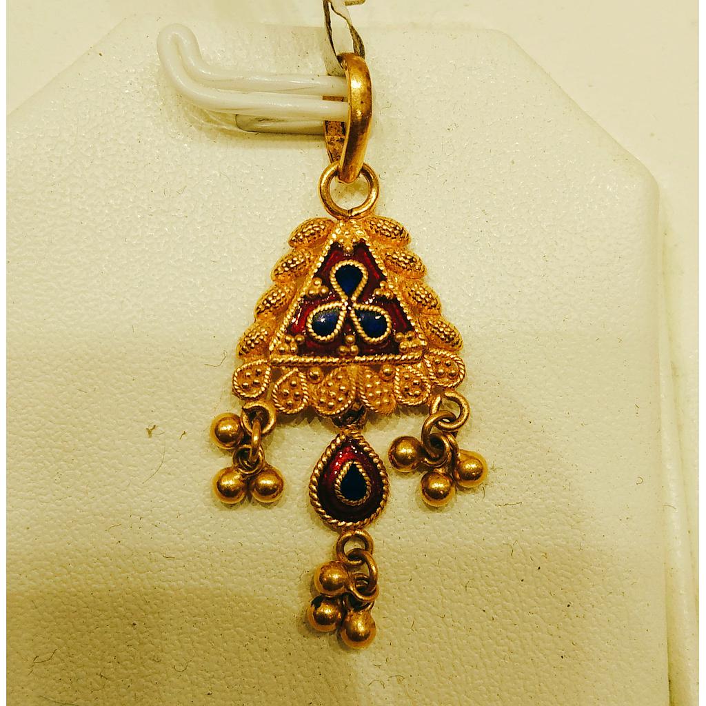 GOLD PENDENT