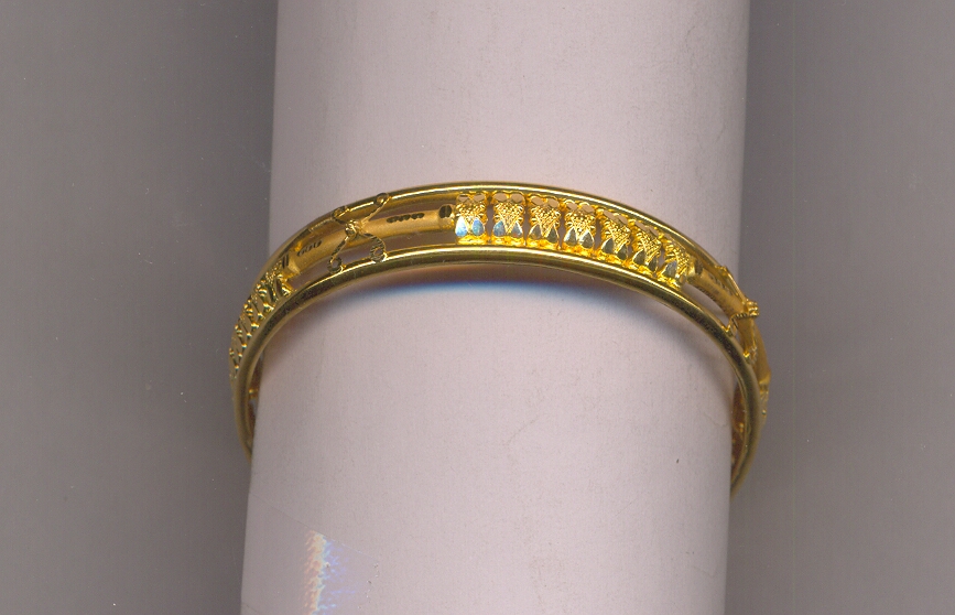 GOLD BANGLE PLAIN GENERAL