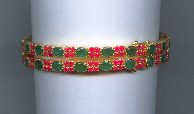GOLD BANGLE REALSTONE GENERAL