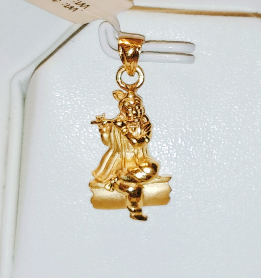 GOLD PENDENT CASTING