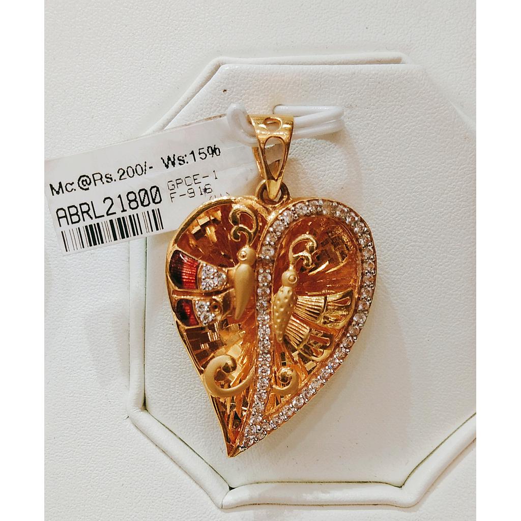 GOLD PENDENT CASTING EXCLUSIVE