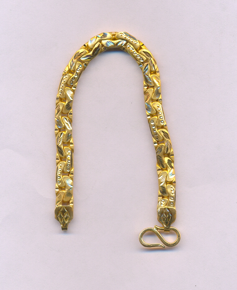 GOLD BRACELET GENTS