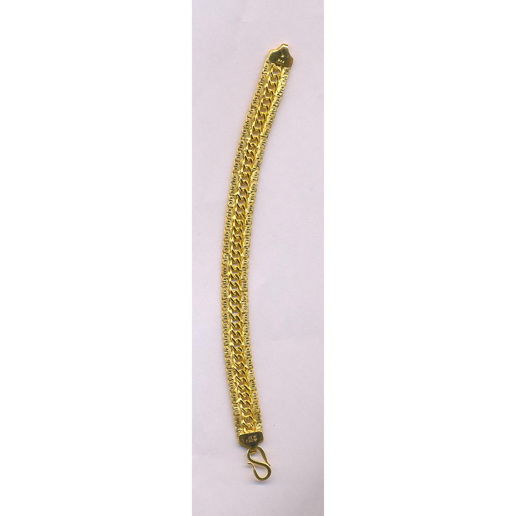 GOLD BRACELET GENTS