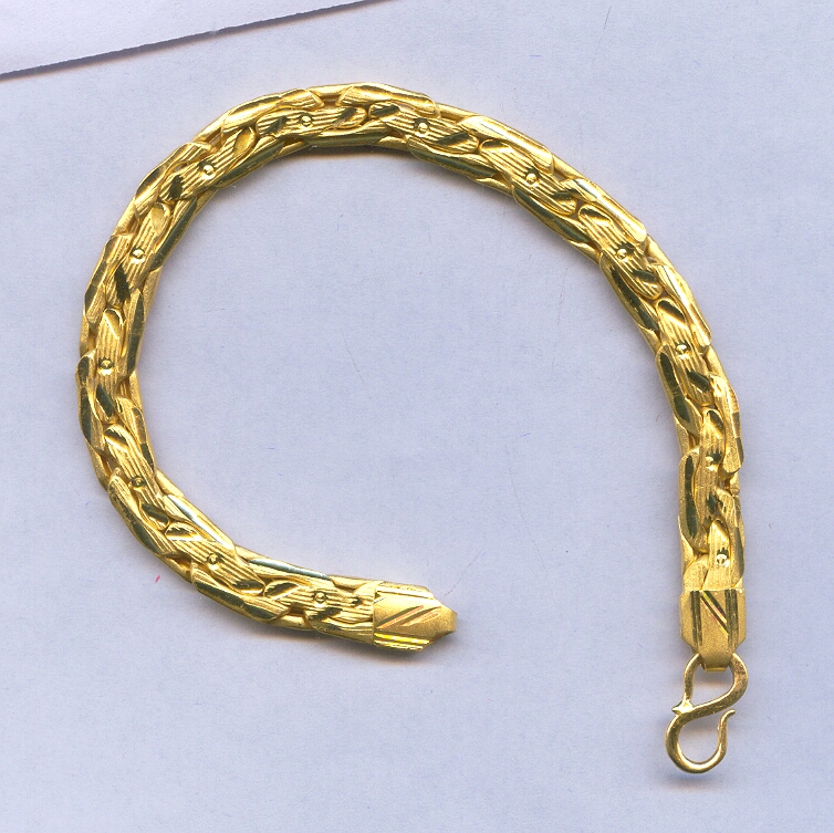 GOLD BRACELET GENTS