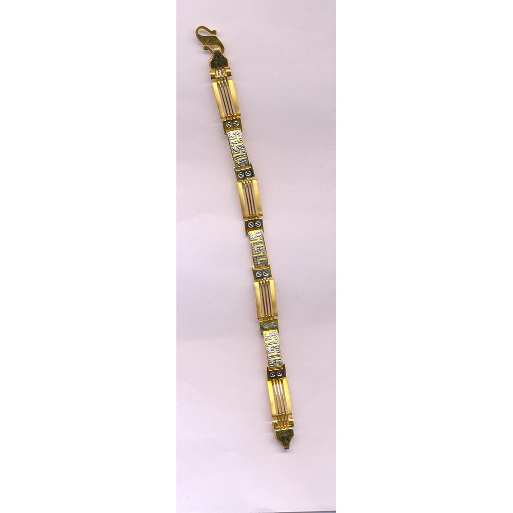 GOLD BRACELET GENTS IMPORTED GENERAL