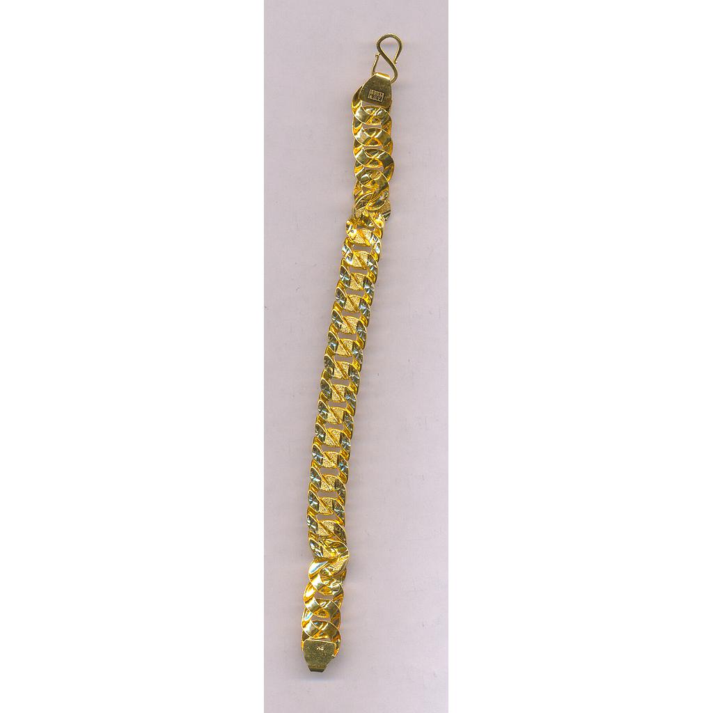 GOLD BRACELET GENTS PLAIN GENERAL