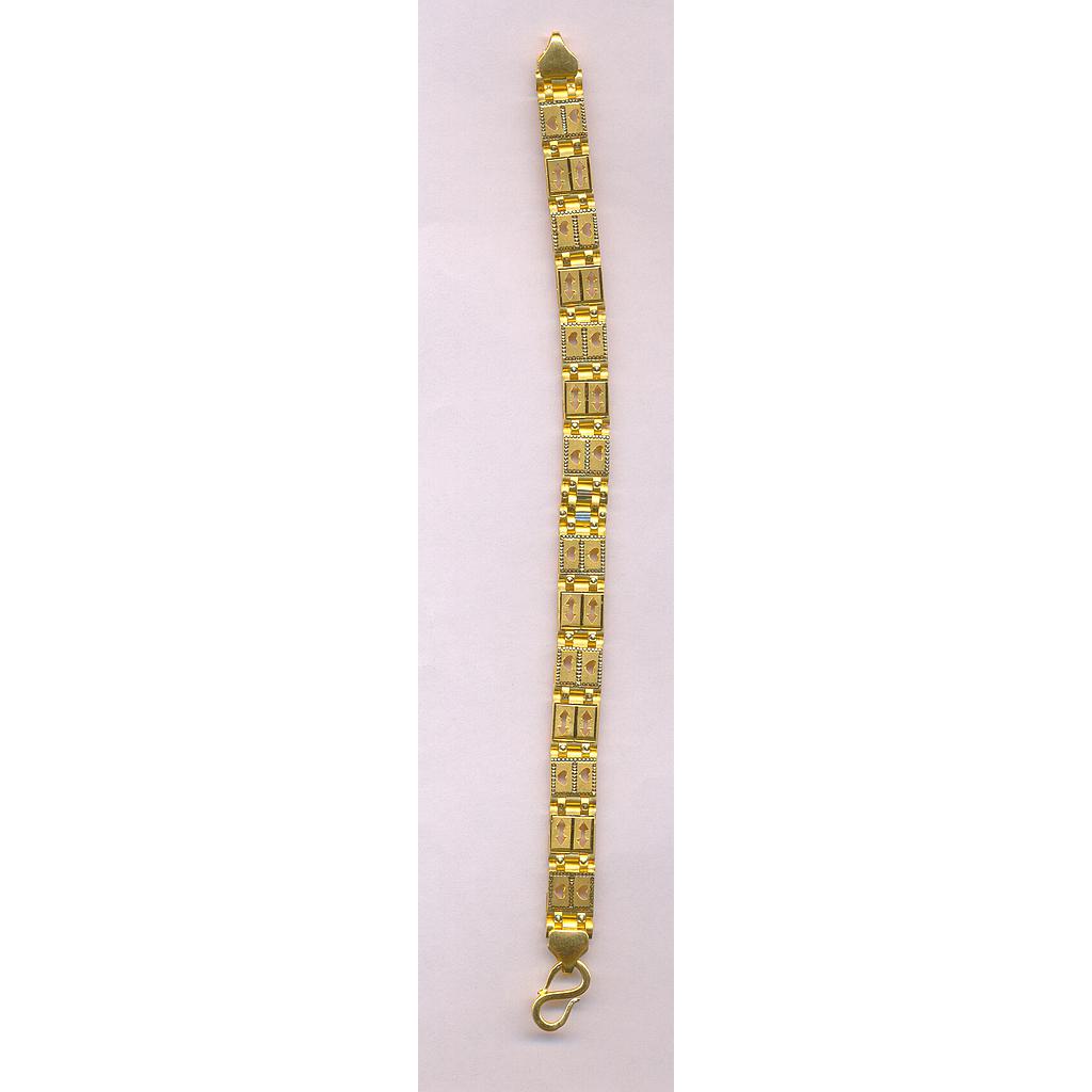 GOLD BRACELET GENTS PLAIN GENERAL