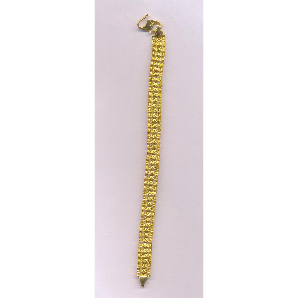 GOLD BRACELET GENTS PLAIN GENERAL