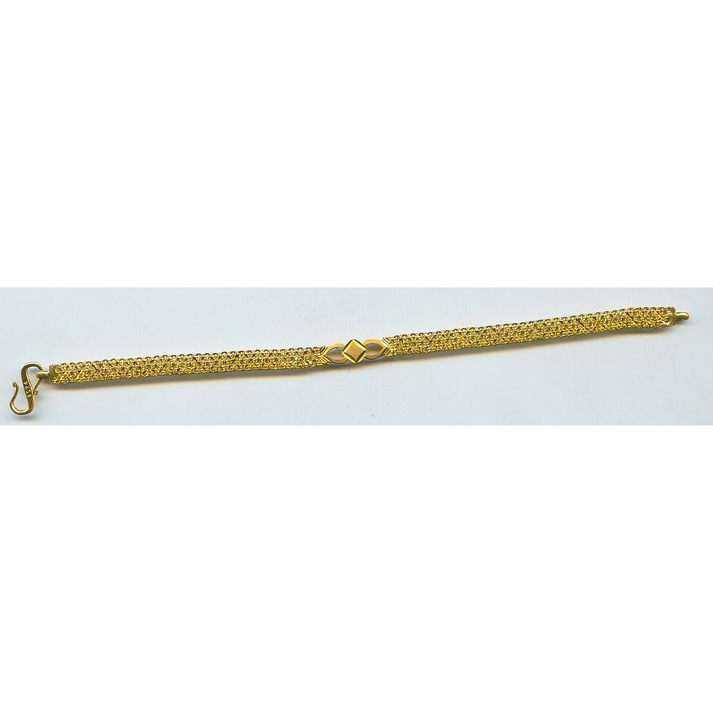 GOLD BRACELET GENTS PLAIN GENERAL