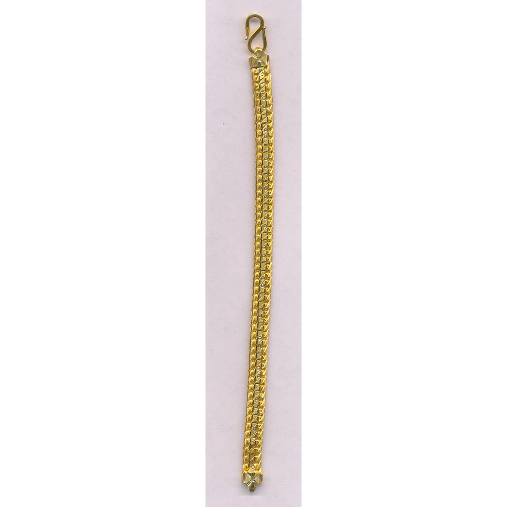 GOLD BRACELET GENTS PLAIN GENERAL